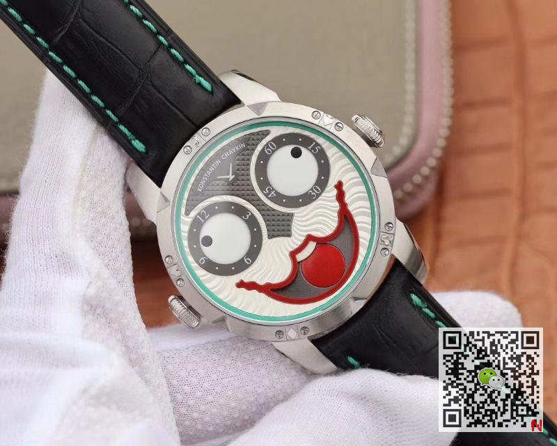 AAA V9 Factory Replica Konstantin Chaykin Joker Clown Green Mens Watch