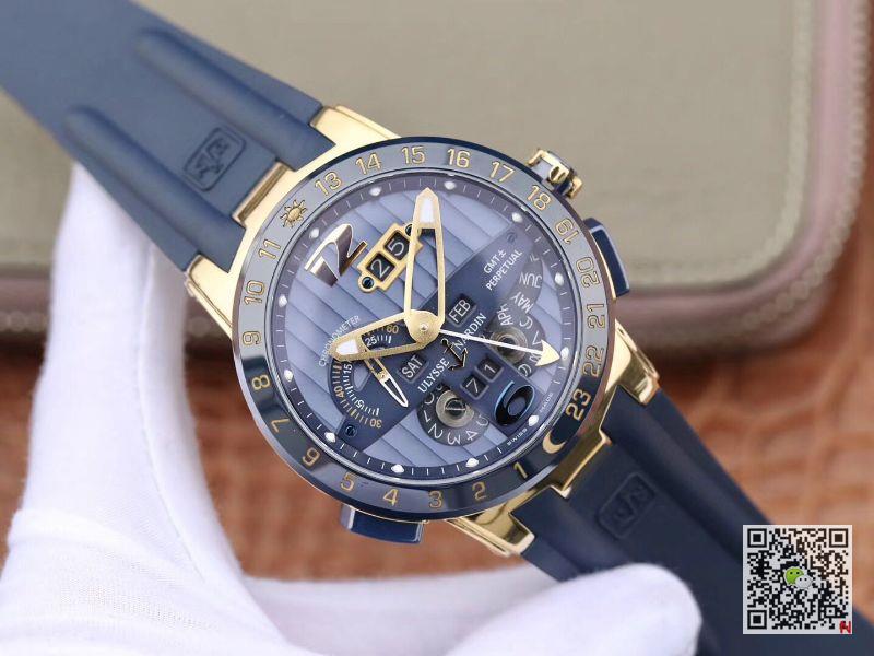 AAA Replica Ulysse Nardin Perpetual Calendars El Toro GMT 326-00-3 Mens Watch