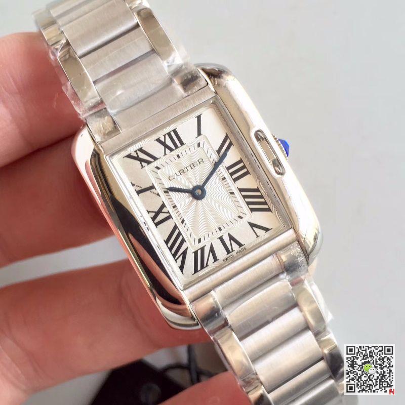 AAA GS Factory Replica Cartier Tank Anglaise W5310022 Women Watch