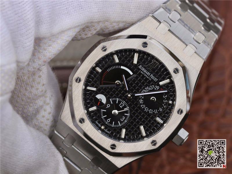 AAA TWA Factory Replica Audemars Piguet Royal Oak Dual Time 26120ST.OO.1220ST.03 Mens Watch