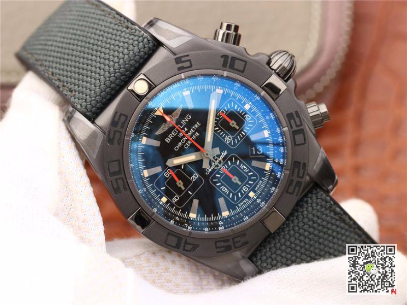 AAA GF Factory Replica Breitling Chronomat Blacksteel Chronograph MB0111C3.BE35.253S.M20DSA.2 Mens Watch