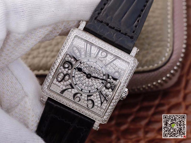 AAA GF Factory Replica Franck Muller Master Square 6002 M QZ REL R D 1R Ladies Watch