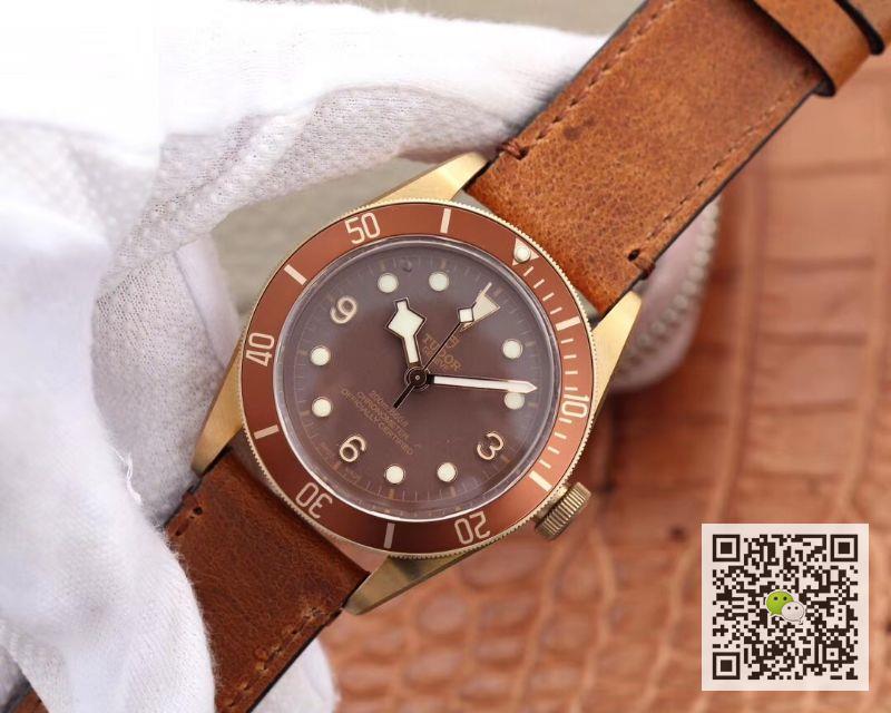 AAA XF Factory Replica Tudor Black Bay Bronze M79250BM-0005 Mens Watch