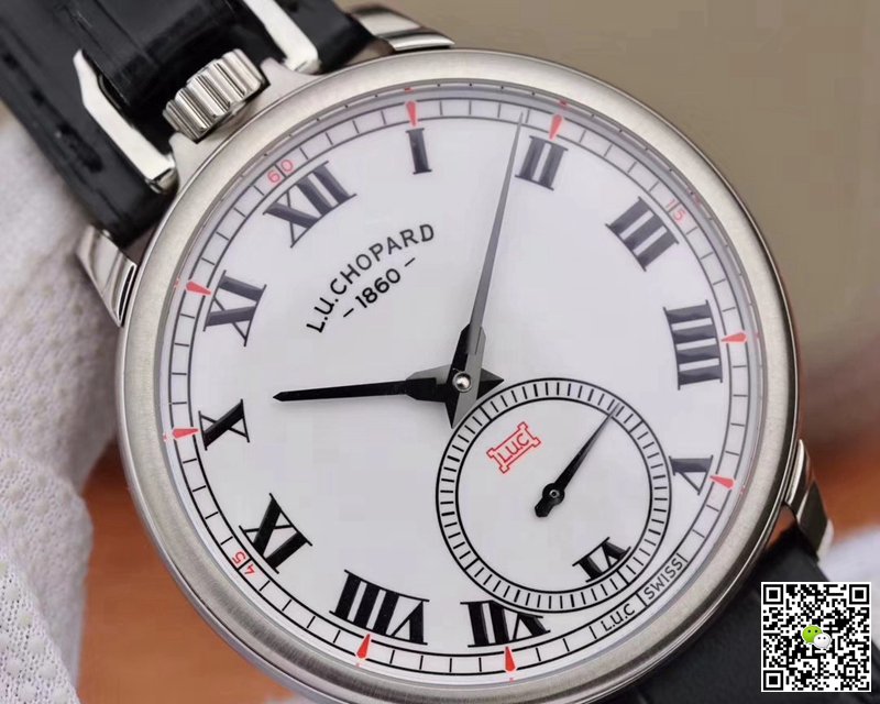 AAA Replica Chopard L.U.C 161923-1001 White Mens Watch