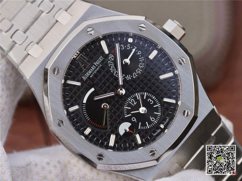 AAA TWA Factory Replica Audemars Piguet Royal Oak Dual Time 26120ST.OO.1220ST.03 Mens Watch