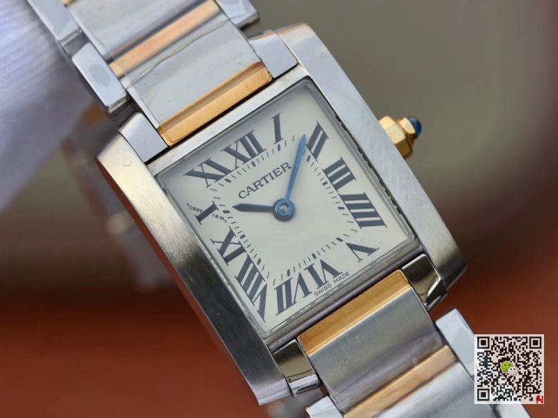 AAA Replica Cartier Tank Francaise W51007Q4 Women Watch