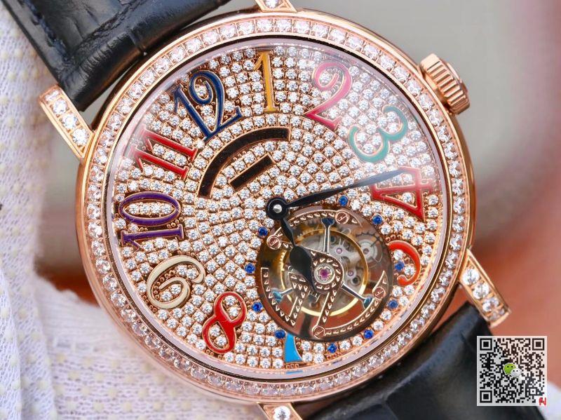 AAA Replica Franck Muller Color Dreams Tourbillon TWL RG Mens Watch