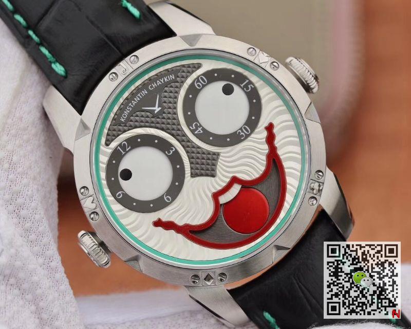 AAA V9 Factory Replica Konstantin Chaykin Joker Clown Green Mens Watch