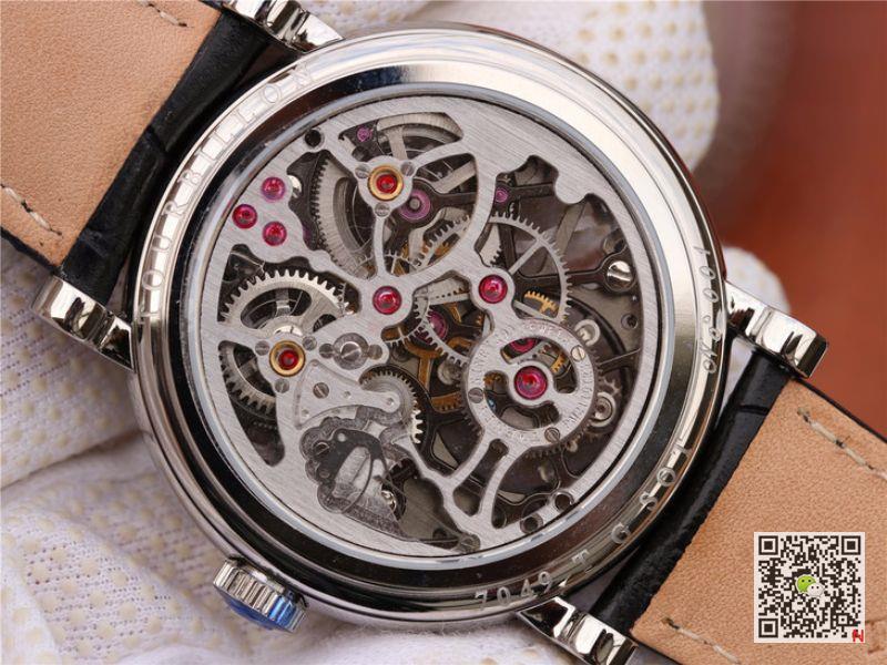 AAA Replica Franck Muller Skeleton Giga Tourbillon Round 7049 T G SQT Steel Mens Watch