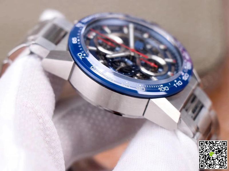 AAA XF Factory Replica Tag Heuer Carrera Calibre Heuer 01 Chronograph CAR201T.BA0766 Mens Watch