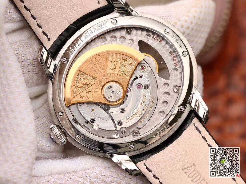 AAA V9 Factory Replica Audemars Piguet Millenary 15350ST.OO.D002CR.01 Pink Mens Watch