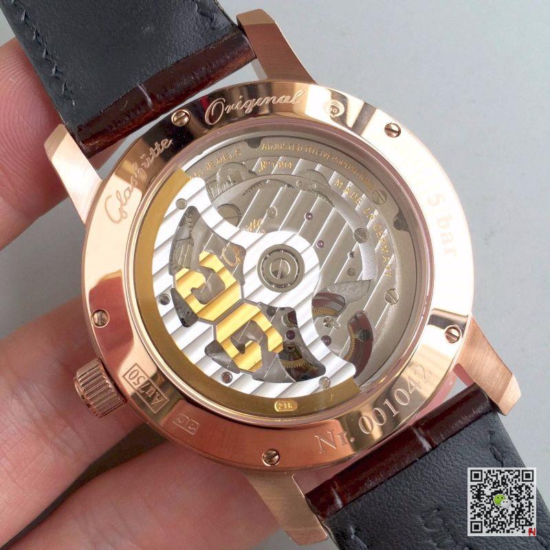 AAA Replica Glashutte Original Senator Tourbillon Rose Gold Mens Watch