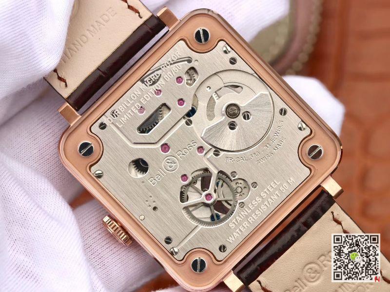 AAA Replica Bell & Ross Experimental BR-X2 Tourbillon Rose Gold Mens Watch