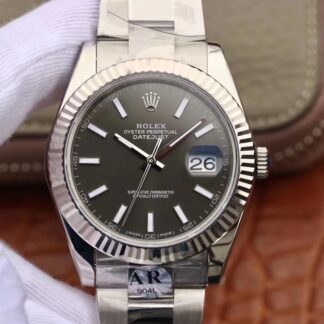 AAA Replica Rolex Datejust 126334 41 AR Factory Black Dial Mens Watch