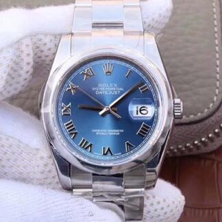 AAA Replica Rolex Datejust II 116334 36MM AR Factory Blue Dial Mens Watch