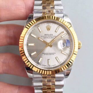 AAA Replica Rolex Datejust II M126333-0004 EW Factory Silver Dial Mens Watch