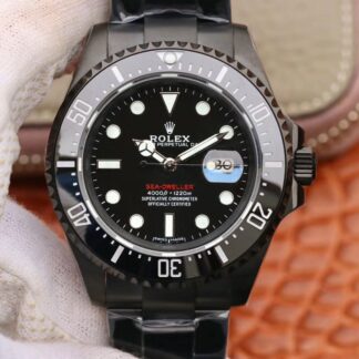 AAA Replica Rolex Sea-Dweller Deepsea 116660 V2 Black Dial Mens Watch