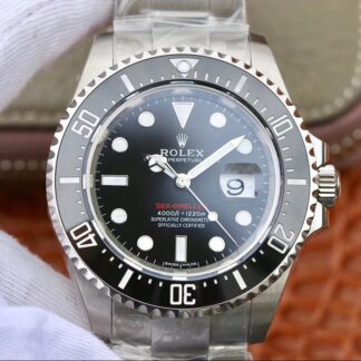 AAA Replica Rolex Sea-Dweller 126600 Noob Factory V9 Black Dial Mens Watch