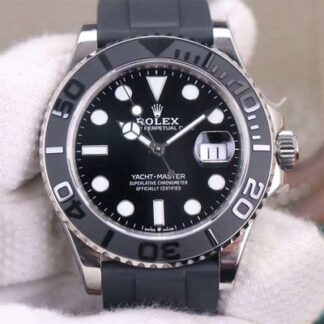 AAA Replica Rolex Yacht Master M226659-0002 VS Factory Black Dial Mens Watch