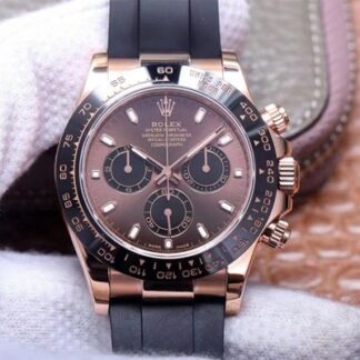 AAA Replica Rolex Daytona M116515LN-0041 Noob Factory Chocolate Dial Mens Watch