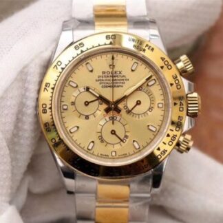 AAA Replica Rolex Daytona m116503-0003 Noob Factory Gold Dial Mens Watch