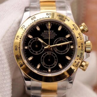 AAA Replica Rolex Daytona m116503-0004 Noob Factory Black Dial Mens Watch