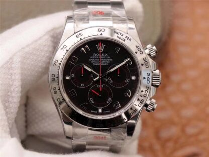 AAA Replica Rolex Daytona 116509-78599 Noob Factory Black Dial Mens Watch