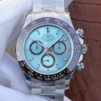 AAA Replica Rolex Daytona Cosmograph 116506 Noob Factory Ice Blue Dial Mens Watch