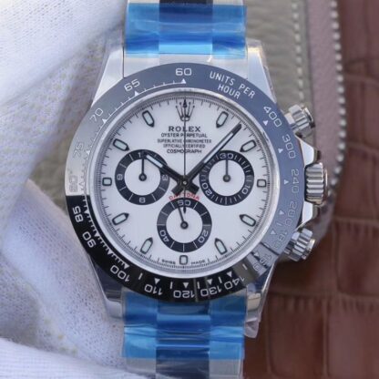 AAA Replica Rolex Daytona Cosmograph 116500LN Noob Factory White Dial Mens Watch