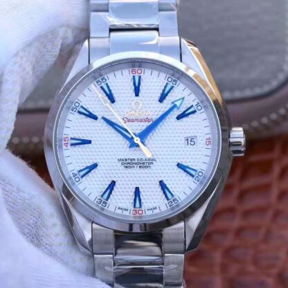 AAA Replica Omega Seamaster Aqua Terra 231.10.42.21.02.005 VS Factory White Dial Mens Watch