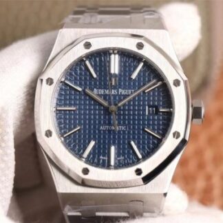 AAA Replica Audemars Piguet Royal Oak 15400ST.OO.1220ST.03 ZF Factory Blue Dial Mens Watch