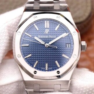 AAA Replica Audemars Piguet Royal Oak 15500ST.OO.1220ST.01 ZF Factory Blue Dial Mens Watch