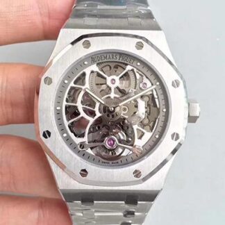 AAA Replica Audemars Piguet Royal Oak 26518ST.OO.1220ST.01 Tourbillon Skeleton Dial Mens Watch