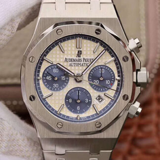 AAA Replica Audemars Piguet Royal Oak JH Factory lvory Dial Mens Watch