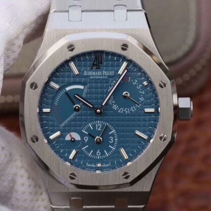 AAA Replica Audemars Piguet Royal Oak GMT 41MM 26120 TWA Factory Blue Dial Mens Watch