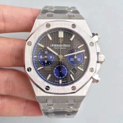 AAA Replica Audemars Piguet Royal Oak Chronograph 26331IP.OO.1220IP.01 JH Factory Black Dial Mens Watch