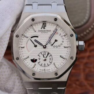 AAA Replica Audemars Piguet Royal Oak 41MM 26120ST.OO.1220ST.02 TWA Factory White Dial Mens Watch