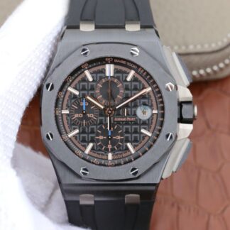 AAA Replica Audemars Piguet Royal Oak Offshore 26405CE.OO.A002CA.02 JF Factory V2 Black Dial Mens Watch