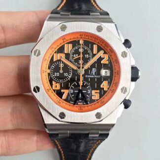 AAA Replica Audemars Piguet Royal Oak Offshore 26170ST.OO.D101CR.01 JF Factory V2 Black Dial Mens Watch