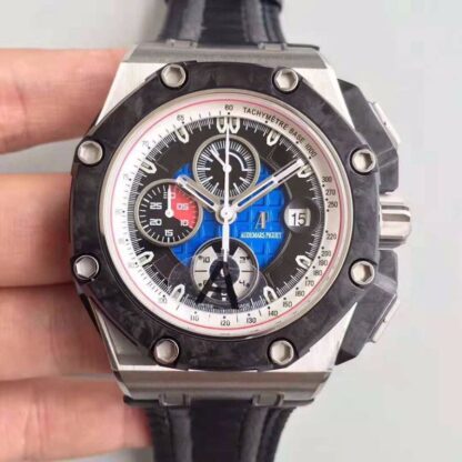 AAA Replica Audemars Piguet Royal Oak Offshore Grand Prix 26290PO.OO.A001VE.01 JF Factory V3 Blue Dial Mens Watch