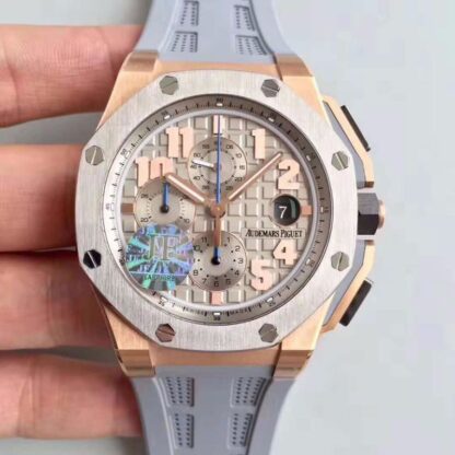 AAA Replica Audemars Piguet Royal Oak Offshore LeBron James 26210OI.OO.A109CR.01 JF Factory V5 Gray Dial Mens Watch