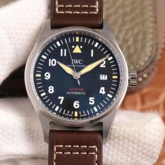 AAA Replica IWC Pilot Spitfire IW326803 MKS Factory Black Dial Mens Watch