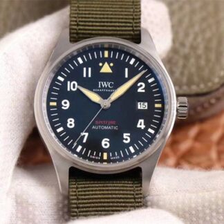 AAA Replica IWC Pilot Spitfire IW326801 MKS Factory Black Dial Mens Watch