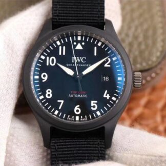 AAA Replica IWC Pilot Top Gun IW326901 MKS Factory Black Ceramic Mens Watch