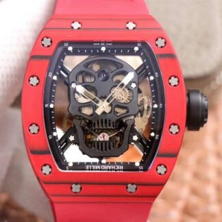 AAA Replica Richard Mille RM052-01 Tourbillon JB Factory Red Ceramic Mens Watch