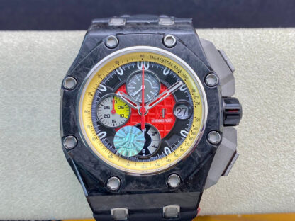 AAA Replica Audemars Piguet Royal Oak Offshore Grand Prix 26290IO.OO.A001VE.01 JF Factory V3 Red Dial Mens Watch