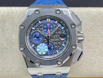 AAA Replica Audemars Piguet Royal Oak Offshore Michael Schumacher 26568PM.OO.A021CA.01 JF Factory V8 Dark Grey Dial Mens Watch