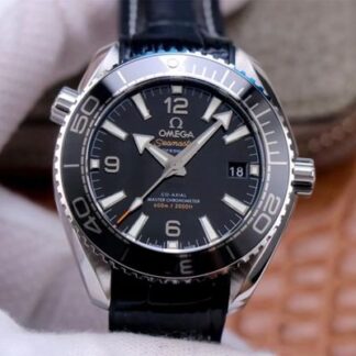 AAA Replica Omega Seamaster 215.33.40.20.01.001 Planet Ocean 600M VS Factory Black Dial Ladies Watch