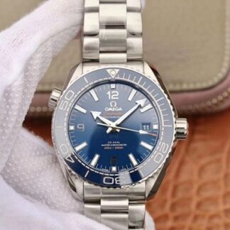 AAA Replica Omega Seamaster 215.30.44.21.03.001 Planet Ocean 600M VS Factory Blue Ceramic Dial Mens Watch