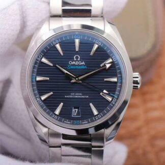 AAA Replica Omega Seamaster 220.10.41.21.03.001 VS Factory Blue Dial Mens Watch